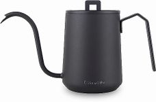 Easyworkz Gooseneck Pour Over Coffee Kettle 600ml Stainless Steel Hand Drip Coffee Pot with Long Narrow Spout, Matte Black