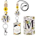 Personalized Sunflower Lanyards for
