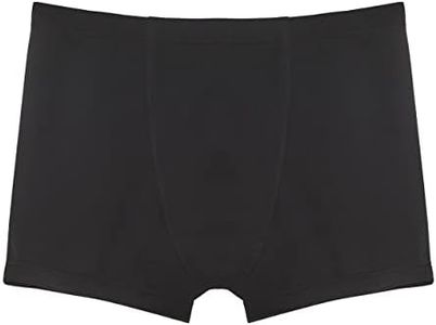 City Threads Boys Solid Swim Liner, Quick-Dry Under Trunks MADE in USA, Black, 4 Years