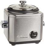 Cuisinart CRC-400P1 4 Cup Rice Cooker, Stainless Steel Exterior