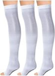 Be Shapy Anti Embolism Compression Stockings Over the Knees Medias Post Operatorias