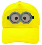 4sold Hat Minion Goggles Fancy Dress Costume Despicable Me Glasses Goggles (Kids Cap 2)