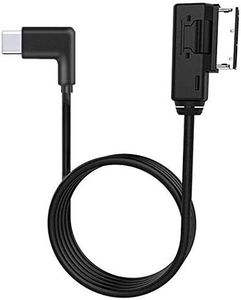 AMI MDI MMI Type C AUX Adapter, 2 in 1 Music Interface for A3 A4 (MMI 3G+ System) for Android Galaxy Note Google Pixel