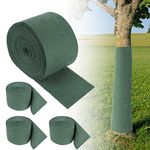 Tesmotor 4 Rolls Tree Protection Bandage – Winter-Resistant Plant Protection Wrap for Frost and Moisture, Nutrient Protection Wrap for Transplanting Plants