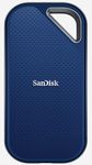 SanDisk Extreme Pro Portable SSD, 1TB, Royal Blue, Up to 2000MB/s Read & Write, IP65, 3 Meter Drop Protection, HW Encryption, 5 Year Warranty