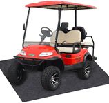 TRIDOK Garage Floor Mat Oil Absorbent Golf Cart Mat Waterproof Backing Layer