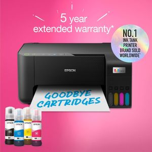 EcoTank ET-2860 Wireless Printer – All-in-One Wi-Fi Inkjet