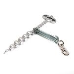 Peggy Peg - Dog Stake PetPeg for Dog & Cat Tethering - Dog Lead Stake - Leash Attachment with Height Adjustment - Dog Corkscrew Stake Dog Tie Out Spike for Dog Lead - Dog Anchor Stainless Aluminium