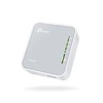 TP-Link AC750 Dual Band Wi-Fi Travel Router (Support Router Mode/Hotspot/Range Extender Mode/Client Mode/Access Point Mode, 1 USB 2.0 Port/1 Micro USB Port, 1 WPS Button, UK Plug (TL-WR902AC))