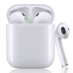 Bluetooth 5.3 Headphones,Air Buds Pods Bluetooth Wireless Earbuds with Noise Reduction,in-Ear Ear Buds Sport Headset IPX7 Waterproof Auto Pairing Fast Charging HD Mic Headsets,for Android/IOS/Airpods