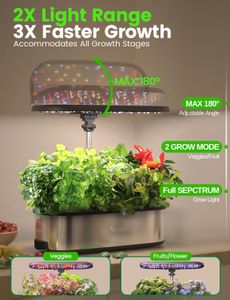 LETPOT Hydroponics Growing System – 12 Pod Indoor Garden Kit