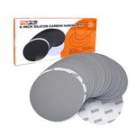 6 Inch (150mm) 5000 Grit High Performance Waterproof Hook & Loop Sanding Discs Heavy Duty Silicon Carbide Round Flocking Sandpaper for Wet/Dry Sanding Grinder Polishing Accessories, 20-Pack