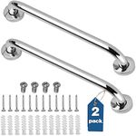 2 Pack Shower Grab Bar Stainless Steel Bathroom Grab Bar Shower Bath Handle Grab Bars for Bathtub Showers 18 Inch