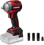 Einhell Professional Cordless Impact Wrench 18V Power X-Change, 350Nm Torque Level, auto-Stop Setting, brushless, External Square bit Socket, Without Battery TP-CW 18/350-C Li BL-Solo
