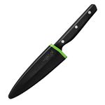 Wiltshire Staysharp Triple Rivet Utility Knife 13cm 5",Kitchen Knife with Built-in Sharpener,Keep Your Knife Sharp at All Times,Slim Design Scabbard,Ergonomic Triple Rivet Handle,10 Year Guarantee