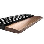 Walnut Wooden Keyboard Wrist Rest Vaydeer Ergonomic Gaming Desk Tenkeyless 87 Key Wrist Pad Support for Computer，Laptop Easy Typing Pain Relief Durable Comfortable,14inch