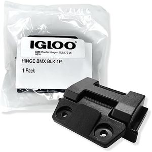 Igloo Hinge for 25, 52, 72 Qt BMX Coolers, Plastic, Black