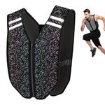 PROIRON Weighted Vest Soft Washable for Men Women 3kg 5kg 8kg 10kg, Fully Reflective Running Weight Vest, No Leakage Weighted Vest for Fitness, Workout, Weight Loss, Exercise, Strength Training