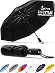 Repel Umbrella Windproof Travel Umbrella - Wind Resistant, Small - Compact, Light, Automatic, Strong, Mini, Folding and Portable - Backpack, Car, Purse Umbrellas for Rain - Men and Women