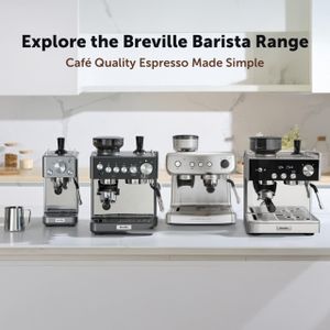 Breville Barista Espresso Machine – Stainless Steel Coffee Maker