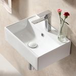 HOROW Wall Mount Bathroom Sink - 17