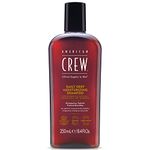 American Crew Daily Deep Moisturising Shampoo, Vegan & Silicone Free (250ml) to Nourish & Detangle Hair, Normal & Dry Hair, Formulated for Men