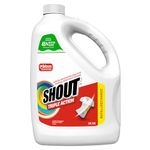Shout Triple-Acting Laundry Stain Remover Spray, Clings, Penetrates, and Lifts Tough Stains, 3.8L