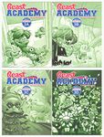 NEW Art of Problem Solving: Beast Academy Grade 3 Practice Workbook Set (4 Books): Practice 3A, 3B, 3C, 3D