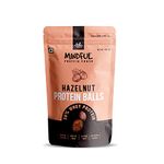 Eat Anytime Mindful Healthy Hazelnut Protein Balls | 30% Whey Protein | Rich in Protein & Fiber | Gluten Free, No Added Sugar | Healthy Hazelnut Protein Snack Balls - 100gm(Pack of 2)