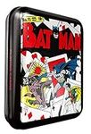 DC Comics Batman #2 Playing Cards in Embossed Tin, 55 Vintage Original DC Comics Playing Cards, Great Gift for Any Superhero Fans!