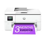 HP OfficeJet Pro 9720e Wide Format All-in-One Printer | Colour | Printer for Small Office | Wireless | Print, Scan, ADF | Up To A3 | 3 Months Instant Ink Included | Easy Setup | Up To 3 Years Warranty