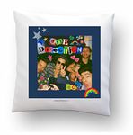 CRAFT MANIACS ONE Direction Party People 16*16 INCHES Pillow with Filler | Merch for ONE D Lovers, Square