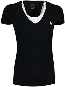 Polo Ralph Lauren Women's Pony Logo V-Neck Tee