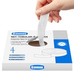 Konmee # 4 Fix Net Tubular Bandage Pull-Out Elastic Net Wound Dressing for Palm, Wrist and Forearm, 32.8FT Long