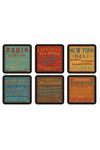 Pimpernel Lunchtime Coasters, Set of 6