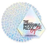 CM Originals The Clearly Impossible Puzzle 100, 200, 500, 1000 Pieces Hard Puzzle for Adults Cool Difficult Puzzles Clear Hardest Puzzle - Difficult Funny Puzzle for Adults (Crystal Edition)