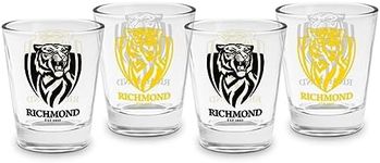 AFL Shot Glass Set of 4 - Richmond 