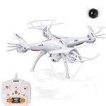 HOMOZE App Control Drone with WiFi Camera and 360-Degree Rolling Action Quad-Copter