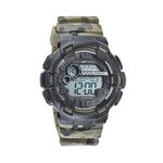 SF Camo Digital Black Round Dial Men's Sport Watch-77053PP08