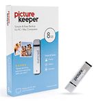 Smart USB Flash Drive 8GB - Picture Keeper Desktop Photo Backup Device for PC and MAC Laptops & Computers