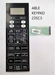 Able 23SC3 Microwave Oven Membrane Keypad