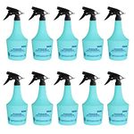 ECO365 Trigger Garden Sprayer 1L (Blue) with Adjustable Nozzle for Mist & Jet FLow (Pack of 10) | Strong & Sturdy Multipurpose Watering Can helpful for Gardening, Glass & Car Cleaning