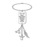 Guardian Angel Hanging Ornaments Car Pendant for Home Vehicle Drive Safe Gifts New Driver Gifts for Son Daughter Niece Nephew Driving License Gifts Sweet 16 Gifts Rearview Mirror Hanging Ornament