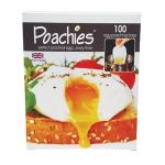 Poachies 100 Disposable Egg Poachers by Poachies