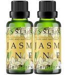 Esslux Jasmine Essential Oil - 100% Pure Extract Jasmine Oil Therapeutic Grade - Skin and Hair Care Oil - Sensual Massage Oil - Fragrance Oil - 120 ML