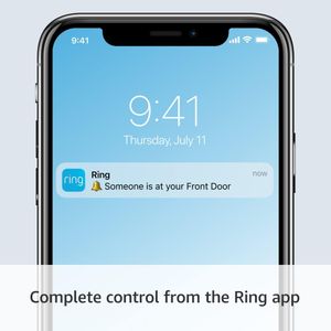 Ring Battery Video Doorbell Plus – Wireless HD Smart Security Camera