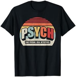 Vintage Retro Psych Fake Psychic. Real Detectives T-Shirt