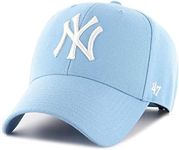 47 Brand Snapback Cap - MVP New York Yankees Columbia, Blue, One Size