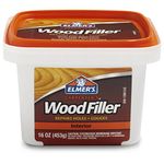 ELMER'S Carpenter's Wood Filler, Interior, 16 Ounces, E849D8