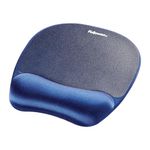 Fellowes Memory Foam Mouse Mat with Wrist Support - Ergonomic Mouse Pad for Computer Laptop - Sapphire